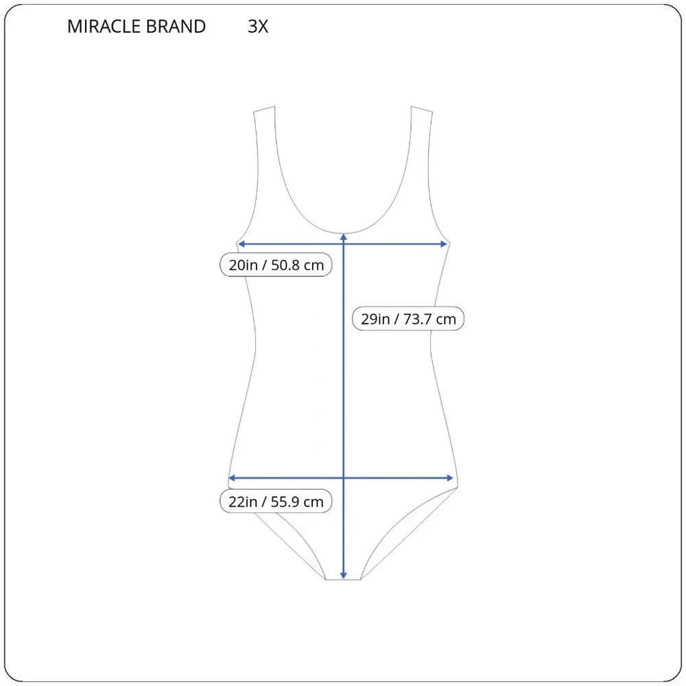 Miracle Brand Embrace Curves 3X Blue One Shoulder One Piece Swimsuit GEO44XE